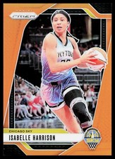 2024 Panini Prizm WNBA #6 Isabelle Harrison Orange Prizms #/99