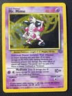 Mr. Mime 6/64 Jungle Unlimited - Holo Rare -  WOTC Pokemon Card MP