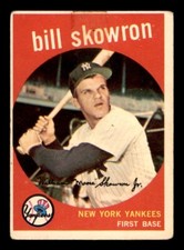 1959 Topps Baseball #90 Bill Skowron GD *f1