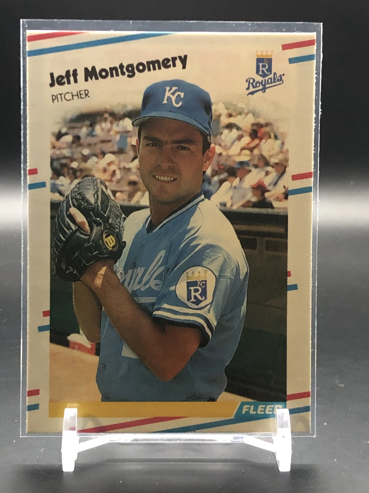 1988 Fleer Update #U-32 Jeff Montgomery