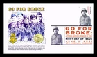 DR JIM STAMPS US COVER GO FOR BROKE WWII JAPANESE AMERICAN SOLDIERS FDC PANDA