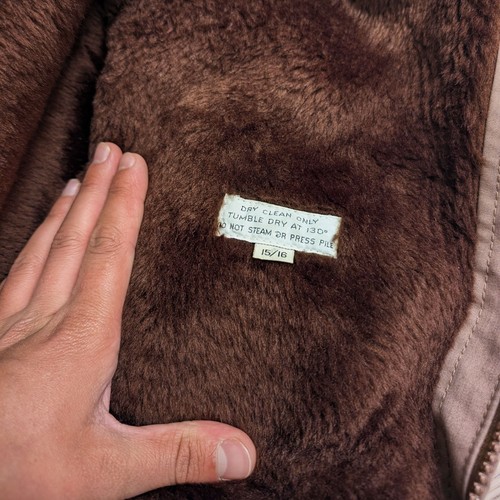 London Fog Vintage Jacket in Rust Brown - Picture 8 of 8