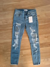 Cello Women's Jeans Size 1 Cropped Skinny Jeans NWT Light Wash