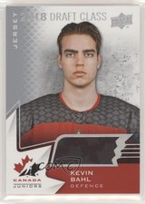 2020 Upper Deck Team Canada Juniors 2018 Draft Class Jerseys Kevin Bahl #86 0gn4