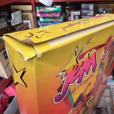 1985 Jem Truly Outrageous! Doll Jem / Jerrica Hasbro NRFB Vtg 80's