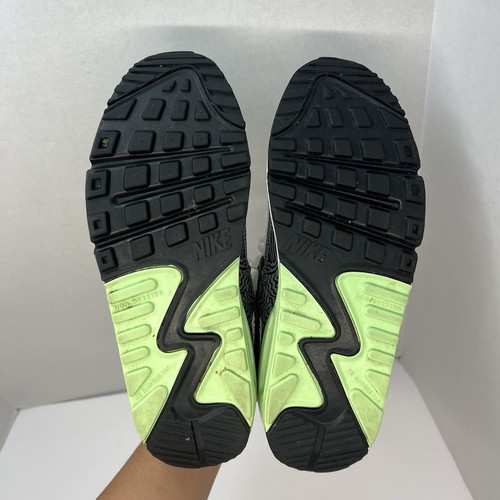 Nike Air Max Weiß Grün Grau 6,5 Jugend - Bild 16 von 23