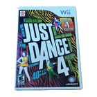 Just Dance 4 Nintendo Wii Game CIB Complete