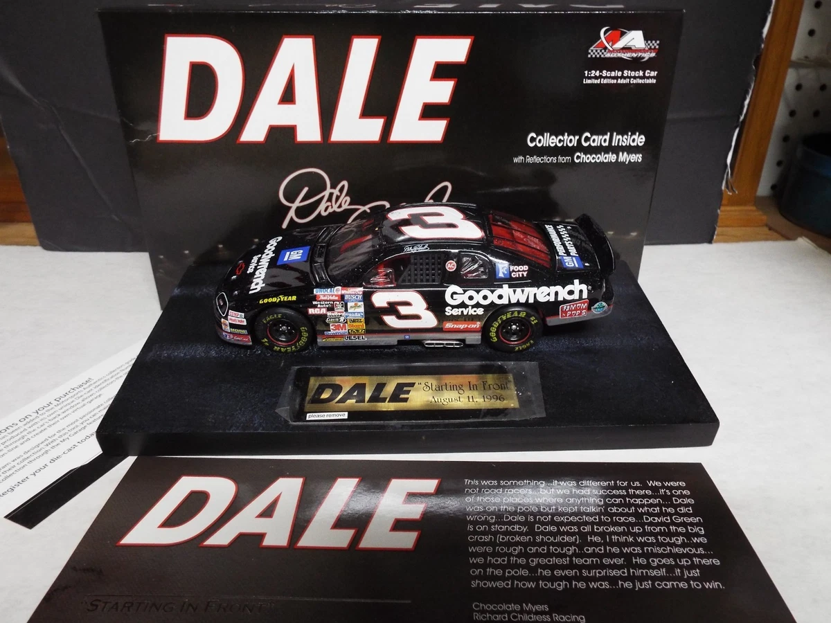 Dale Earnhardt Diecast Racing Cars 1:24 1996 Vehicle Year for sale