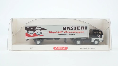 Wiking H0 0547 01 Magirus Maleta Semirremolque | Condition: Gebraucht