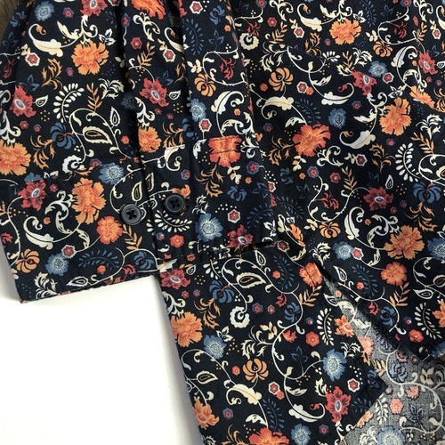 NWT Ulla Popken Floral Button Up Blouse Shirt Sz 32/34 5XL Cottagecore Prairie - Picture 4 of 12