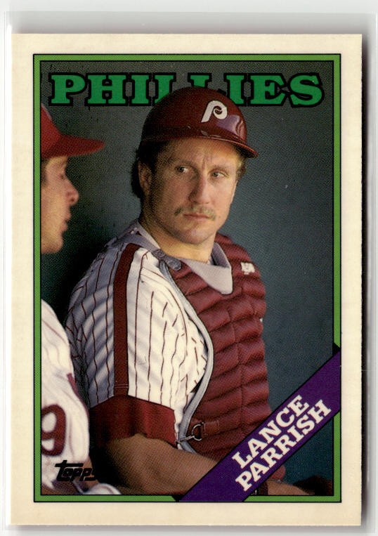 1988 Topps Tiffany Lance Parrish #95 Philadelphia Phillies SP
