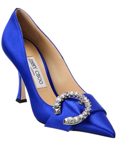 Jimmy Choo Melva 90 Satin Pump Women's