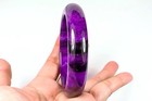 337Ct Sugilite-like Jade, a type of Quartzite Jade Purple Gemstone Bangle BBSJ14 — photo 2