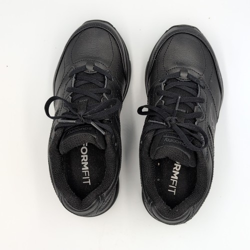 SAUCONY Integrity Walker Shoes Womens 6 XW Black Leather Daily Walking X Wide - Picture 14 of 14