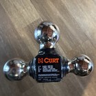 CURT Trailer Hitch Multi-Ball Mount w/ 1-7/8in, 2in, 2-5/16in Balls, 2in Shank