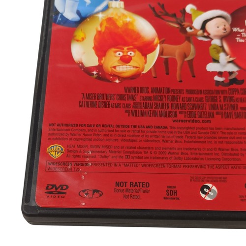 A Miser Brothers' Christmas DVD Animation Children Holidays Fantasy Region 1 VGC - Picture 8 of 10