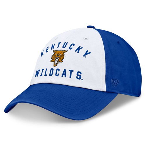 Men's Top of the World White/Royal Kentucky Wildcats Heritage Weston Adjustable - Bild 1 von 4