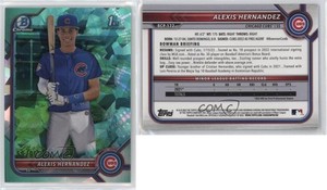 2022 Bowman Chrome Sapphire Edition Prospects Aqua /99 Alexis Hernandez #BCP-172