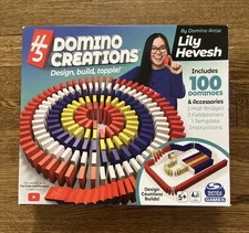 Spin Master Games Lily Hevesh H5 Domino Creations 100-Piece Set 100% COMPLETE