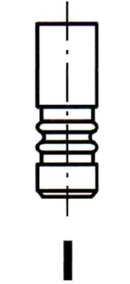 IPSA Auslassventil VL146300 für SAAB YS3E YS3D BioPower Turbo