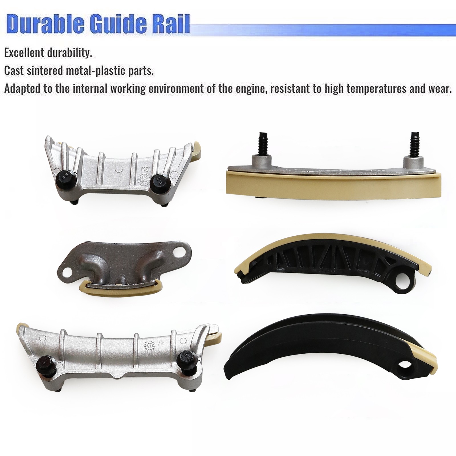 For EQUINOX CTS SRX 3.0 3.6L TIMING CHAIN KIT & WATER OIL PUMP + 4VVT CAM PHASER