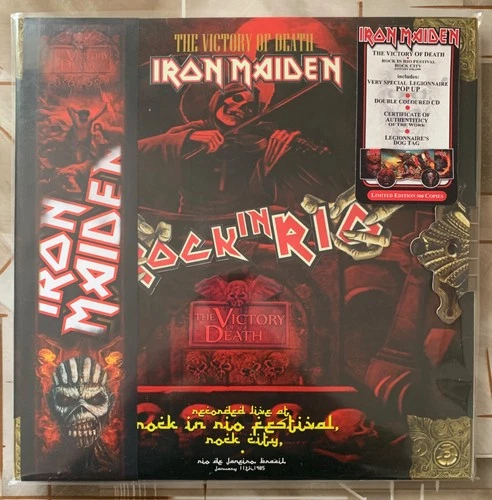 Iron Maiden The Victory of Death Rock In Rio - Limited Numbered Pop-Up 2 CD 2023