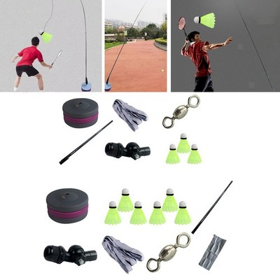Badminton Training Kit Self Practice Trainer Hilfe beim Innenspiel im Freien