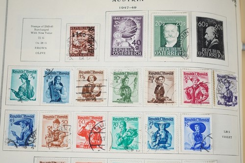 WORLDWIDE 1940s COLLECTION OF 2150+ STAMPS MINT & USED STORED IN SCOTT ALBUM - Picture 23 of 24