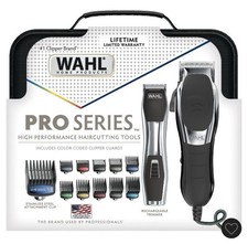 Wahl Pro Series High Performance Corded Electric Haircutting Kit With Trimmer