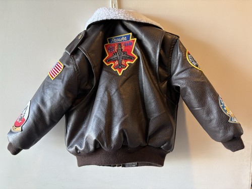 Up And Away 4t Youth USAF Bomber Jacket - Picture 2 of 8