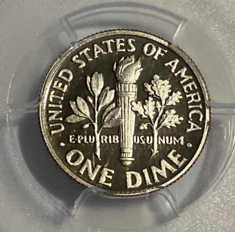 2014 S - Roosevelt Dime - PCGS PR70 First Strike Exact Coin Imaged Clad - Image 4 of 4