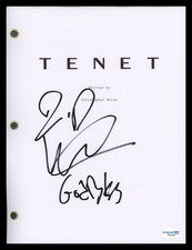 John David Washington "Tenet" AUTOGRAPH Signed Complete Script Screenplay B ACOA