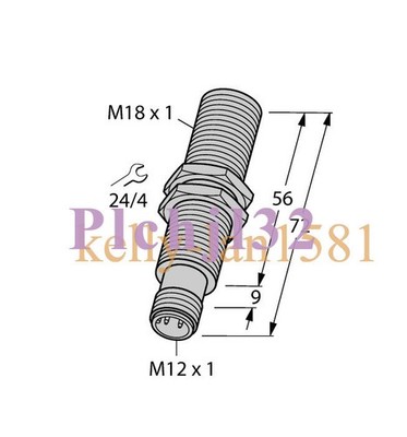1pcs 100% Test TURCK BI8-M18E-LIU-H114 1535561 Inductive Sensor