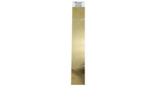K S Precision Metals Brass Strip 2 Inch Wide 12 Inch Long 0025 Inch Thick
