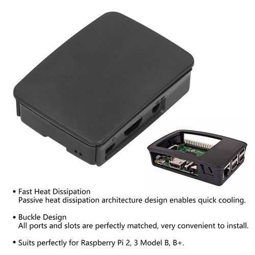Protective Case ABS Enclosure Case Housing Cover Accessory Part For Raspber FI - Afbeelding 5 van 22