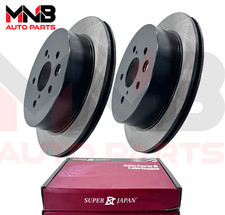 DISCOS DE FRENO TRASEROS RECUBIERTOS DE CARBONO PARA LEXUS IS200T IS250 IS300 IS300H 2013-2025 E30