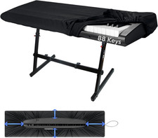 88 Keys Piano Keyboard Dust Cover, Music Dirt Proof Stretchy Electronic Keyboard