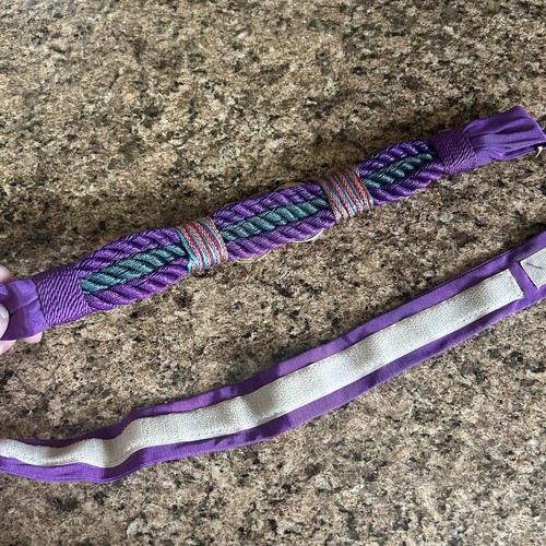 Vintage Purple Decorative Adjustable Belt - Picture 5 of 5