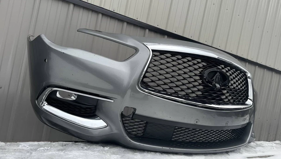 !!️ ¡¡SIN ENVÍO!!️ PARACHOQUES DELANTERO INFINITI QX60 QX 60 GRIS 2016 2017 2018 2019 2020 Foto 3 de 3