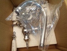 Vintage Wall Mount Clawfoot Tub Filler with Hand Shower