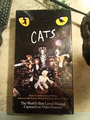 CATS (1998) VHS Factory Sealed Andrew Lloyd Webber Musical Fantasy