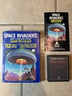 Space Invaders Atari 2600 CIB Manual Cart + Clear Protective Box & Sleeve Works