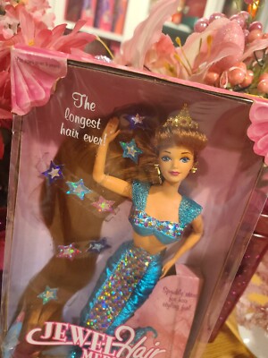 NEW! 1995 JEWEL HAIR MERMAID MIDGE BARBIE! | eBay