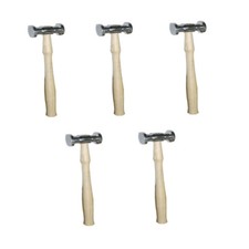 5 Pcs Texturing Hammer Dimple Rounded Stripe Design Jewelry Texture Metal Work