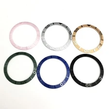 38MM CERAMIC BEZEL INSERT W/3M TAPE FOR Yacht Master Seiko SKX031