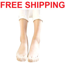 12 Pairs Nylon Socks No Show Stretch Liner Footliners Women One Size White Color