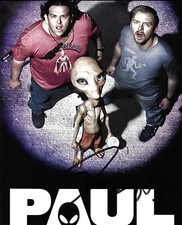 Nick Frost Signed 10x8 Autograph Photo- Shaun Of The Dead - Hot Fuzz - Paul