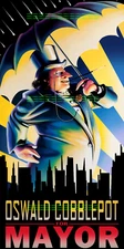 DC Batman The Pengiun Mayor Oswald Cobblepot Poster Prop