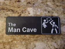 Man Cave Room Sign - Office Style Sign Made In USA