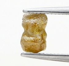Rough Diamond 0.93tcw Yellowish Brown Sparkling Natural Irregular Shape For Ring